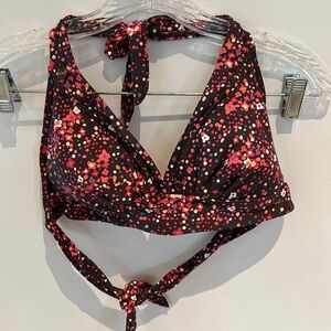 Lole floral burst halter bikini swim top. Women’s size small